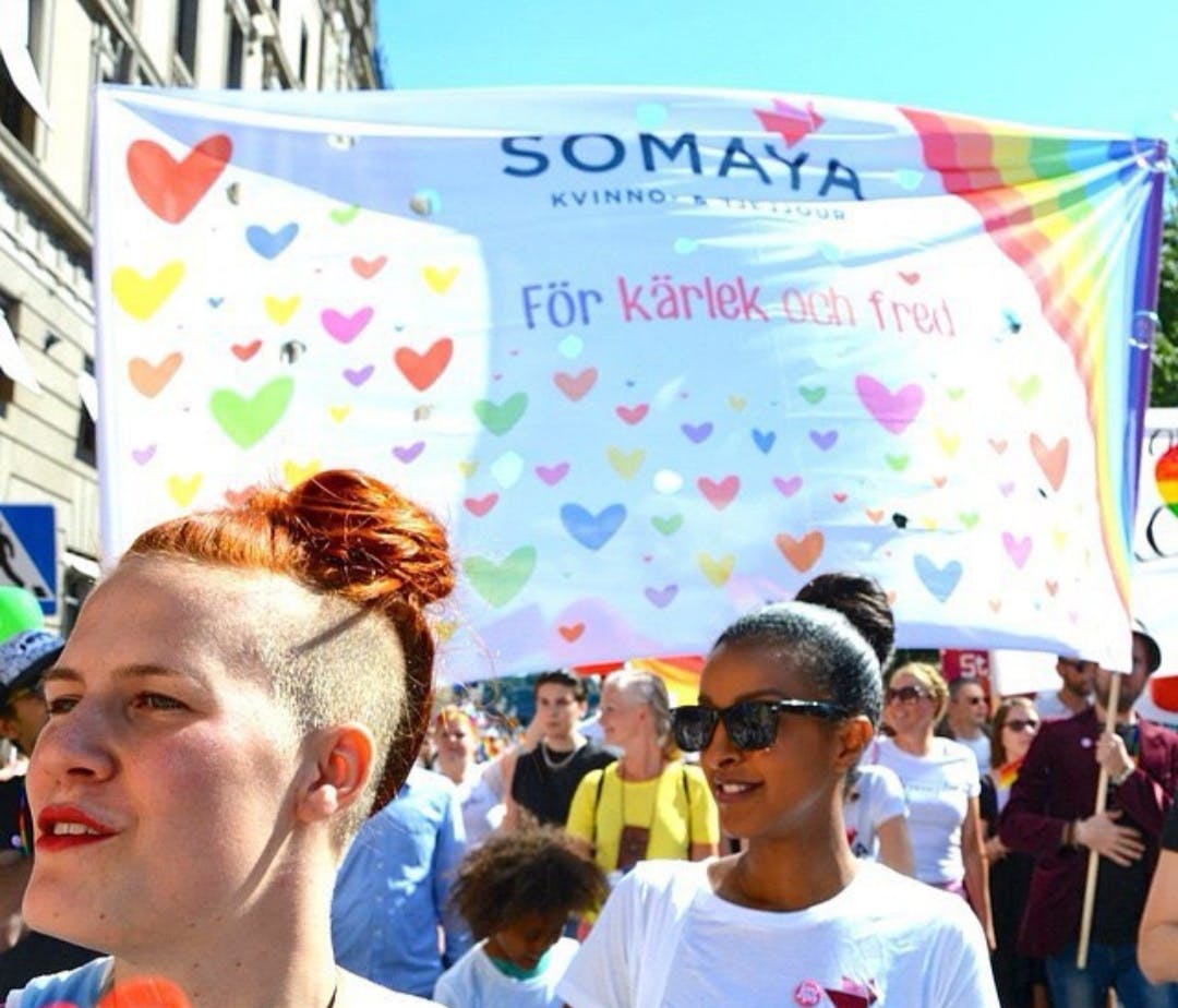 Somaya fokuserar mer på vålds- och hedersutsatta HBTQI-personers livssituation och rättigheter